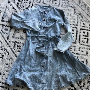 Denim dress